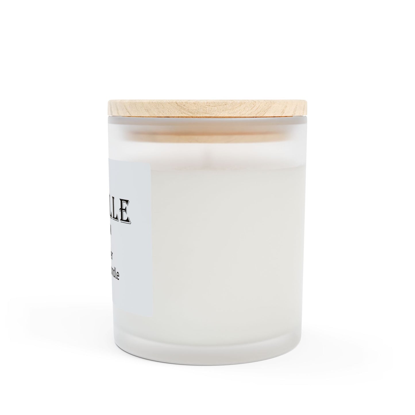 Lavender Scented Candle - 11oz Frosted Glass, Relaxing Aromatherapy for Home